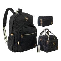Kit Lancheira + Mochila + Estojo Mickey Mouse T01 - Xeryus Kit Lancheira + Mochila + Estojo Mickey Mouse T01 - Xeryus