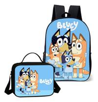Kit Lancheira Termica E Mochila Escolar Estampa Cachorrinhos Kit Lancheira Termica E Mochila Escolar Estampa Cachorrinhos