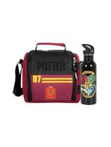 Kit Lancheira Térmica+Garrafa Harry Potter Premium Oficial V