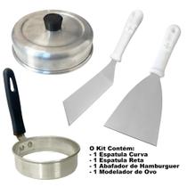 Kit Lanches Abafador/Modelador De Ovo E 2 Espátulas