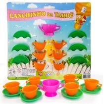 Kit Lanchinho Da Tarde 13 Peças Xicara Bule Brinquedo Infant Kit Lanchinho Da Tarde 13 Peças Xicara Bule Brinquedo Infant