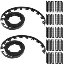 Kit Landscape Edging Gardzen de 3,8 cm x 24 m com 100 pontas