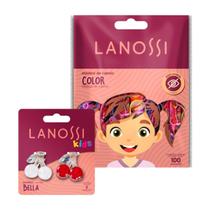 Kit Lanossi Kids Elásticos Coloridos e Presilhas Bella