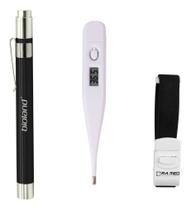 Kit Lanterna Bioland Com Termometro Digital Axilar E Garrote PAMED