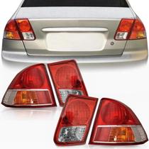 Kit lanterna civic 2003/06 canto e tampa Kit lanterna civic 2003/06 canto e tampa