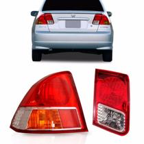 Kit Lanterna Civic 2003 2004 2005 2006 Canto E Tampa Lado Esquerdo Kit Lanterna Civic 2003 2004 2005 2006 Canto E Tampa Lado Esquerdo