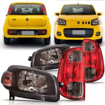 Kit Lanterna e Farol Uno 2010 2011 2012 2013 2014 15 M.Negra