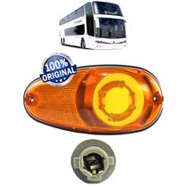 KIT Lanterna Lateral Bolha Ônibus Marcopolo G6 ORIGINAL