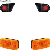 Kit Lanterna Mb 709 710 711 912 Pisca Seta Lateral + Tetobr