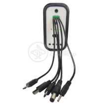 Kit Lanterna Placa Solar Carregador Portatil Emergência