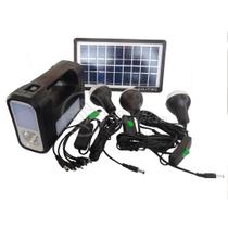 Kit Lanterna Placa Solar Carregador Portatil Energia Nº 23
