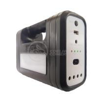 Kit Lanterna Placa Solar Carregador Portatil Energia Nº 6