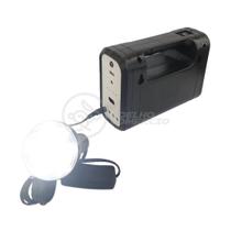 Kit Lanterna Placa Solar Carregador Portatil Energia Kit Lanterna Placa Solar Carregador Portatil Energia