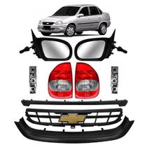 Kit Lanterna Soquete Grade e retrovisores GM Corsa Classic