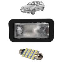 Kit Lanterna Teto Palio Weekend Prêmio Siena Uno 1996 Até 2002 Com Lâmpada Led