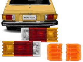 Kit lanterna traseira brasilia 78 79 80 81 82 tricolor+canto Kit lanterna traseira brasilia 78 79 80 81 82 tricolor+canto
