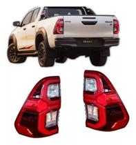 Kit Lanterna Traseira Led Hilux Srv Srx Com Led 2016 A 2021 - BAP