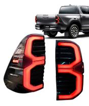 Kit Lanterna Traseira Led Hilux Srx Gr Sport Led 2016 A 2024