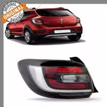 Kit Lanterna Traseira Sandero Stepway Fume Bicolor 2015 2016 2017 2018 2019 2020