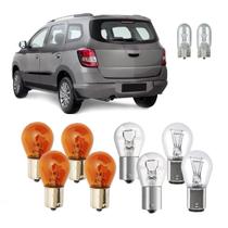 Kit Lanterna Traseira Seta Freio Ré Chevrolet Spin 2013/2018 Kit Lanterna Traseira Seta Freio Ré Chevrolet Spin 2013/2018