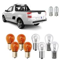 Kit Lanterna Traseira Seta Freio Ré Montana 2003/2019 Kit Lanterna Traseira Seta Freio Ré Montana 2003/2019