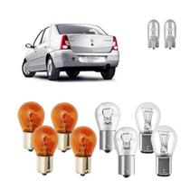 Kit Lanterna Traseira Seta Freio Ré Renault Logan 2009/2013