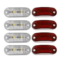 Kit Lanterna Vigia Van Bau Caminhão Led Bivolt CR/VM 8 un Kit Lanterna Vigia Van Bau Caminhão Led Bivolt CR/VM 8 un