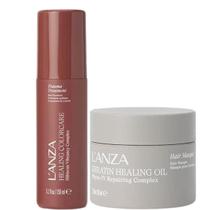 Kit LAnza ColorCare Trauma 150ml/ Healing Oil Máscara 210ml Kit LAnza ColorCare Trauma 150ml/ Healing Oil Máscara 210ml