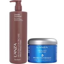 Kit Lanza Healing Moisture Máscara e ColorCare Trauma 950ml