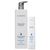 Kit Lanza Healing Moisture Shampoo 1L e Condicionador 250ml