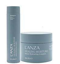 Kit Lanza Healing Moisture Shampoo 300ml+ Máscara Moi Moi 200g Kit Lanza Healing Moisture Shampoo 300ml+ Máscara Moi Moi 200g