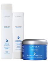 Kit Lanza Healing Moisture Shampoo+ Cond+ Máscara Moi Moi