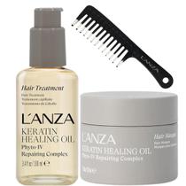 Kit Lanza Healing Oil Treatment 100ml e Máscara 210ml Kit Lanza Healing Oil Treatment 100ml e Máscara 210ml