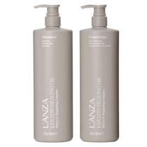 Kit Lanza Keratin Healing Oil Shampoo + Condicionador 950ml Kit Lanza Keratin Healing Oil Shampoo + Condicionador 950ml