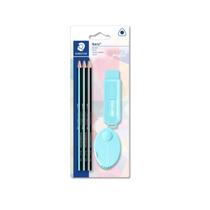 Kit Lápis, Apontador e Borracha Staedtler Linha Pastel Kit Lápis, Apontador e Borracha Staedtler Linha Pastel