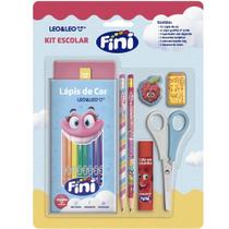 Kit lapis de cor 12 cores fini 10329