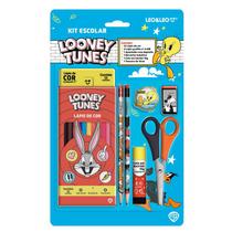 Kit Lapis de Cor 12 Cores Looney Tunes - Leo&Leo