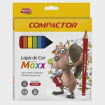 Kit lapis de Cor compactor maxx c12-002058000