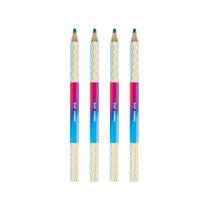 KIT Lápis de Cor de Madeira Jumbo Rainbow Sextavado BRW