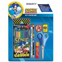 Kit Lápis de Cor Sonic Leo&Leo Caixa C/12 Cores