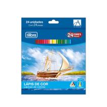 Kit Lápis de Cor Triangular Académie - 24 Cores - Tilibra