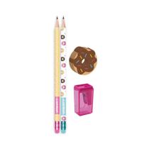 Kit Lapis Donut + Borracha + Apontador Leonora Kit Lapis Donut + Borracha + Apontador Leonora