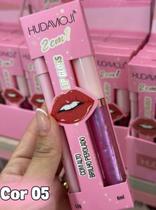 Kit lápis e lip gloss 2 em 1 alto brilho perolado hudamoji Kit lápis e lip gloss 2 em 1 alto brilho perolado hudamoji