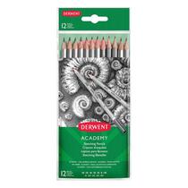 Kit Lápis Graduado Academy 12 Peças - Derwent Kit Lápis Graduado Academy 12 Peças - Derwent