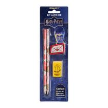Kit Lápis HB Harry Potter 2 Lápis/Apontador/Borracha Leo&Leo Leonora - 71625 Kit Lápis HB Harry Potter 2 Lápis/Apontador/Borracha Leo&Leo Leonora - 71625