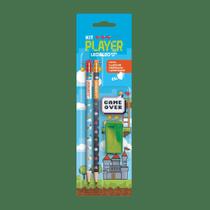Kit Lápis Hb Player 4 Itens Leo&leo