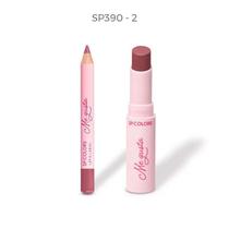 Kit Lápis Labial e Batom Bala Me Gusta - SP Colors