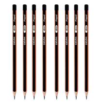 Kit Lápis Preto 4B 0 Black Peps Triangular Ergonômico (4 - 8 ou 12) Unidades à Escolher - Maped Papelaria Escrita