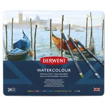 Kit Lápis Profissional Derwent Watercolour 24 Cores Kit Lápis Profissional Derwent Watercolour 24 Cores