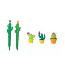 Kit Lapiseira 0.7 + Borracha Cactus - Tilibra